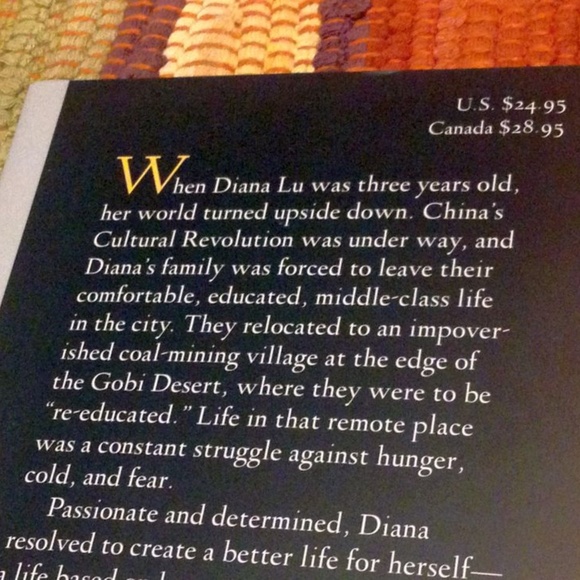 Autographed Diane Lu: Daughter of the Yellow River - Picture 4 of 6